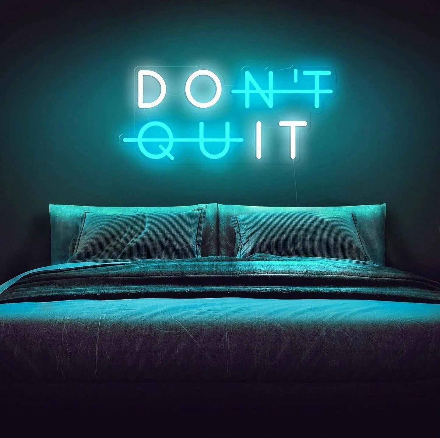 DON'T QUIT, DO IT LED Neon Sign Ziggy's Pop Toy Shoppe