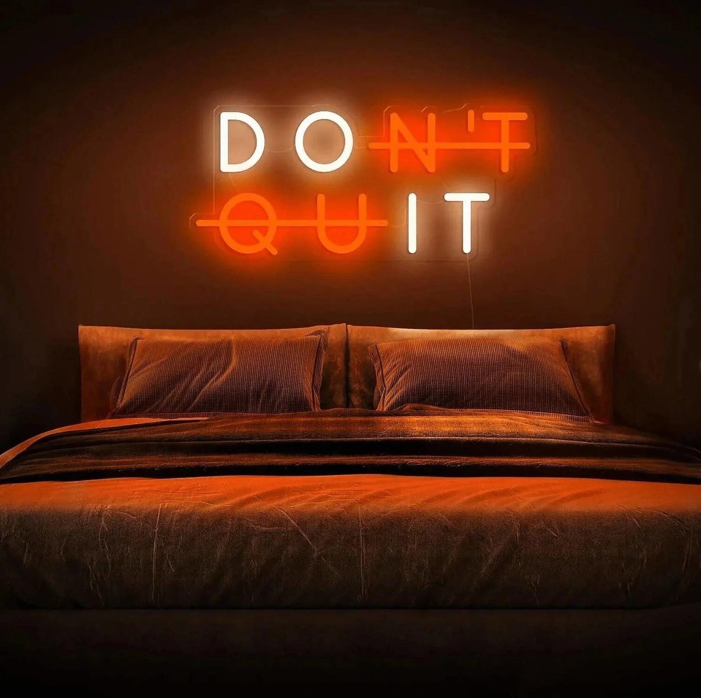 DON'T QUIT, DO IT LED Neon Sign Ziggy's Pop Toy Shoppe