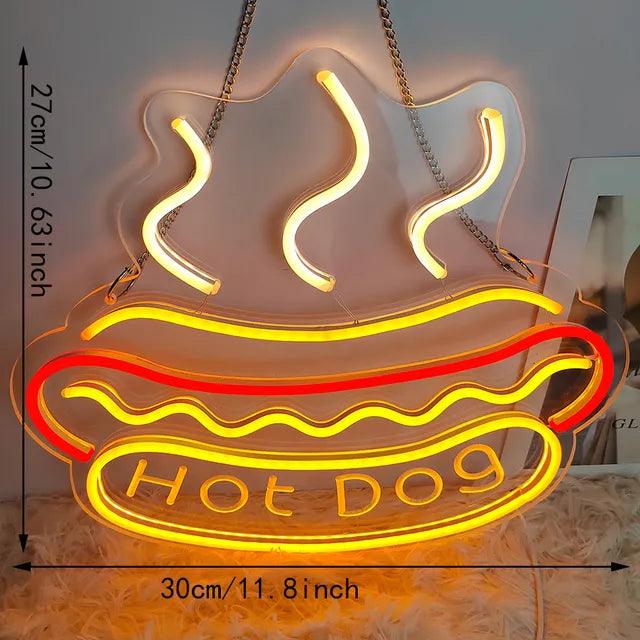 Fast Food LED Neon Signs - 14 Styles Ziggy's Pop Toy Shoppe