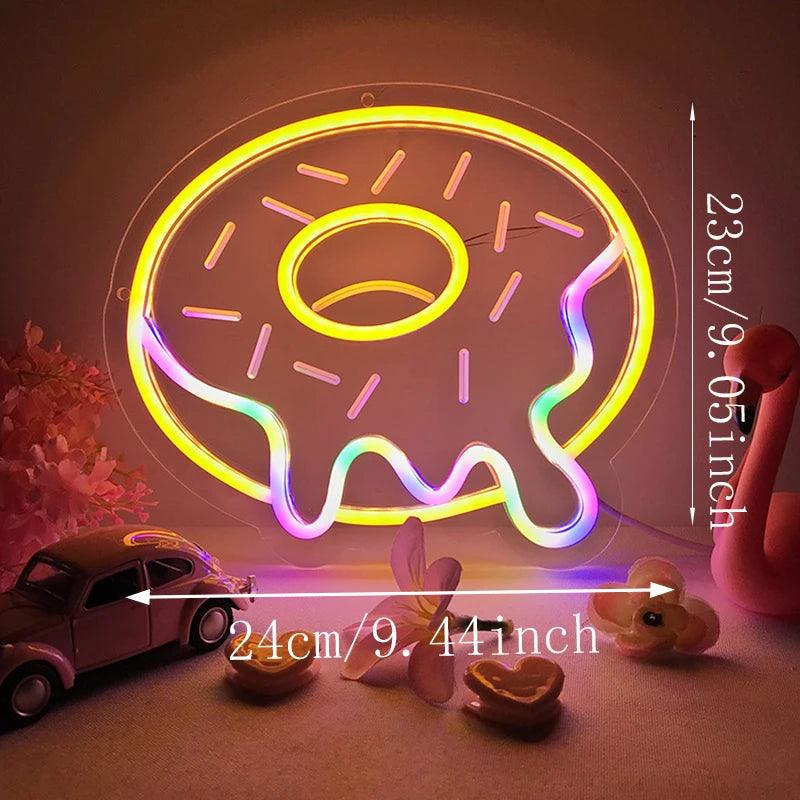 Fast Food LED Neon Signs - 14 Styles Ziggy's Pop Toy Shoppe