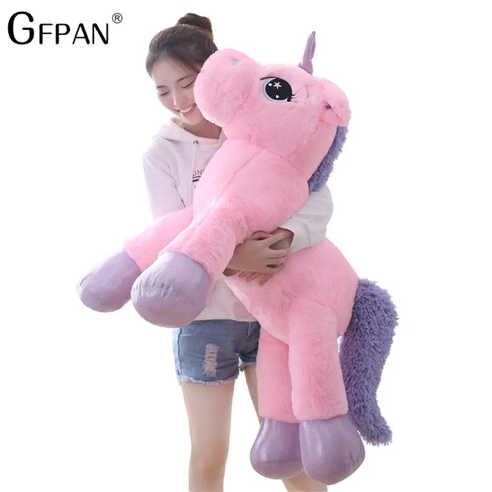 Giant Size 110/60cm Kawaii Unicorn Plush Toys Ziggy's Pop Toy Shoppe