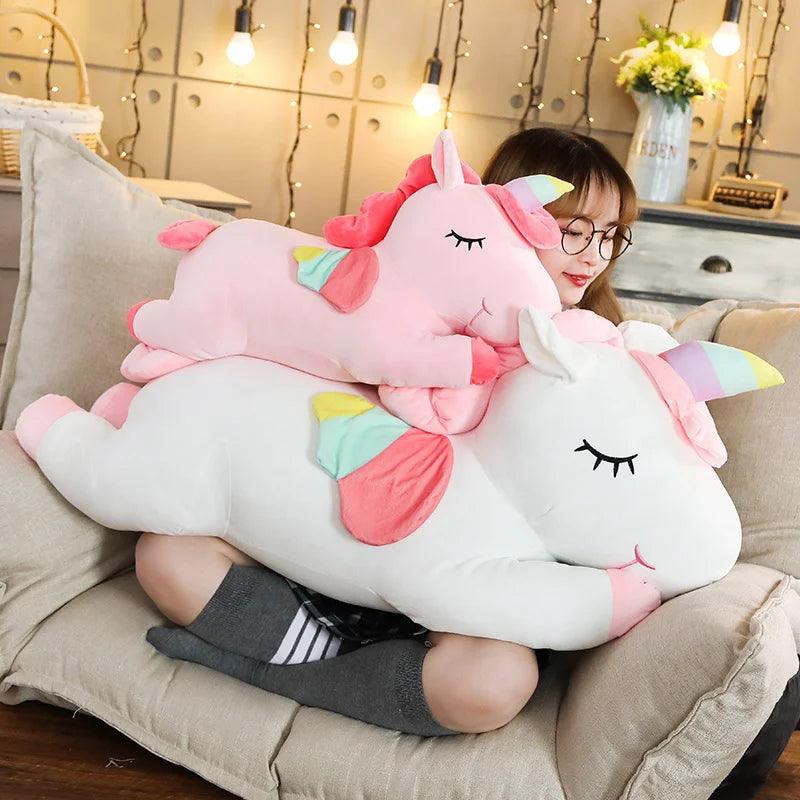 Giant Size Unicorn and Pegasus Plush Toys Ziggy's Pop Toy Shoppe