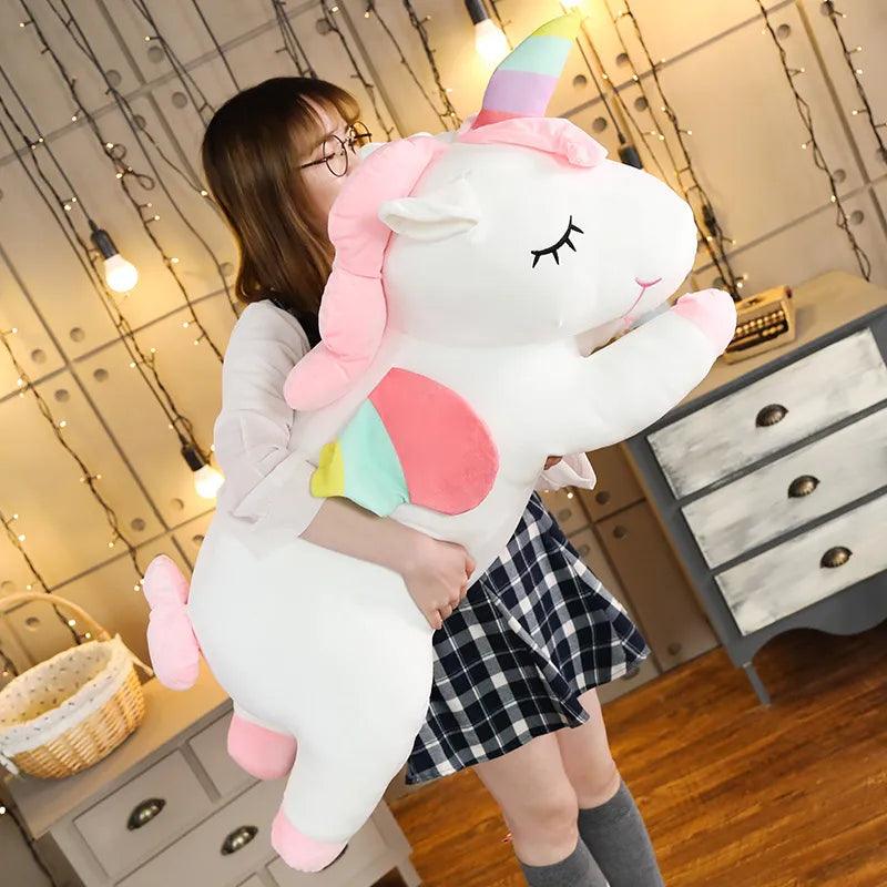 Giant Size Unicorn and Pegasus Plush Toys Ziggy's Pop Toy Shoppe