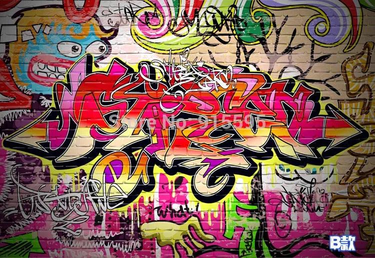 Graffiti Letters Mural Ziggy's Pop Toy Shoppe