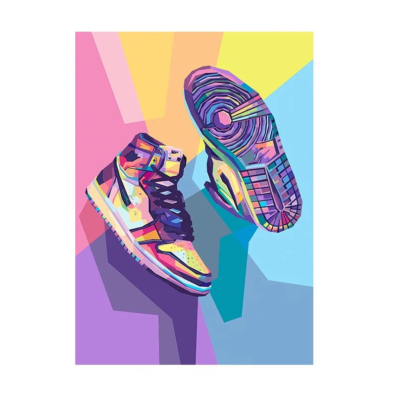 Graffiti Tide Sneakers HD Art Ziggy's Pop Toy Shoppe