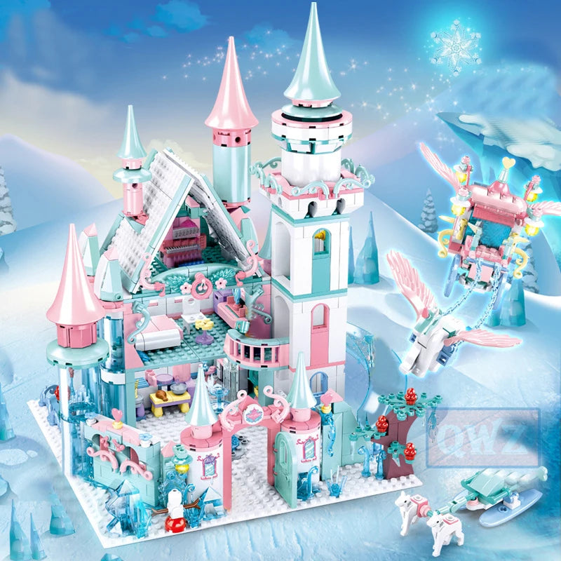 Fairy Tale Swan Castle and Accessories Building Block Sets