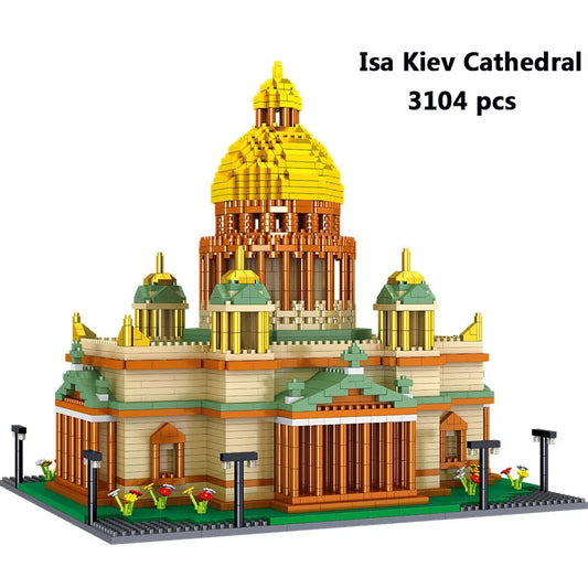 Isa Kiev Cathedral Building Block Model Ziggy's Pop Toy Shoppe