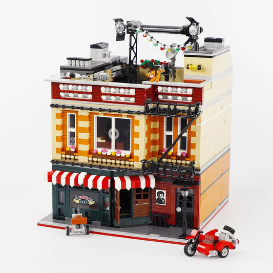 JIESTAR Creative Expert MOC Central Perk Coffee Shop Ziggy's Pop Toy Shoppe