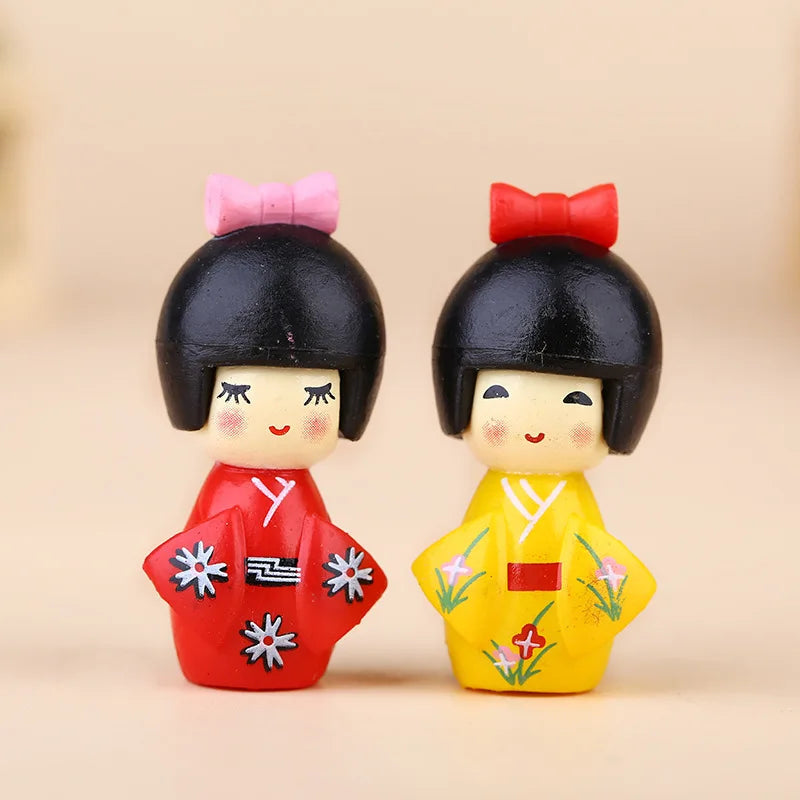 Japanese Cute Girl Figurines for Home or Garden Ziggy's Pop Toy Shoppe