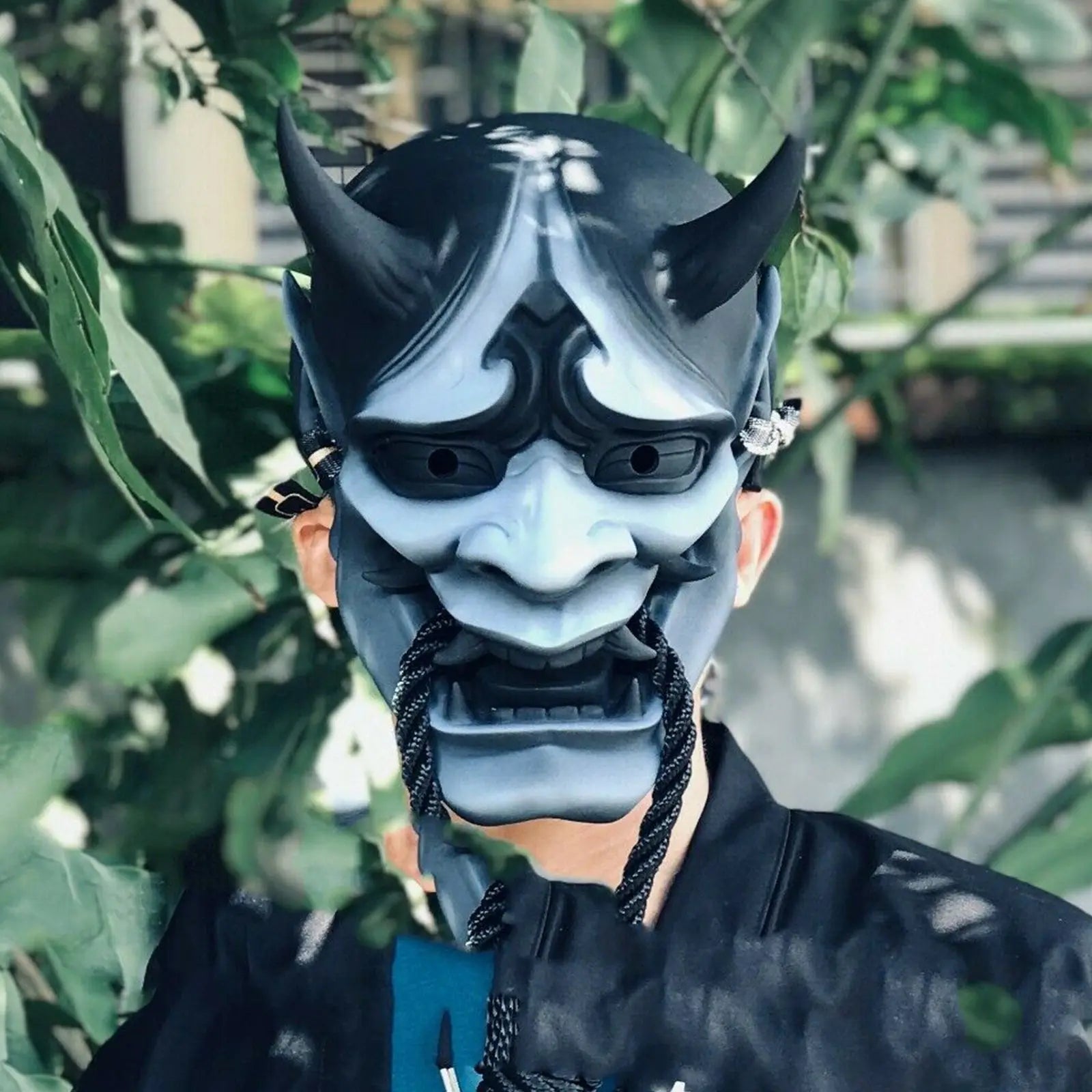 Japanese Sealed Hannya Samurai Full Face Masks Ziggy's Pop Toy Shoppe