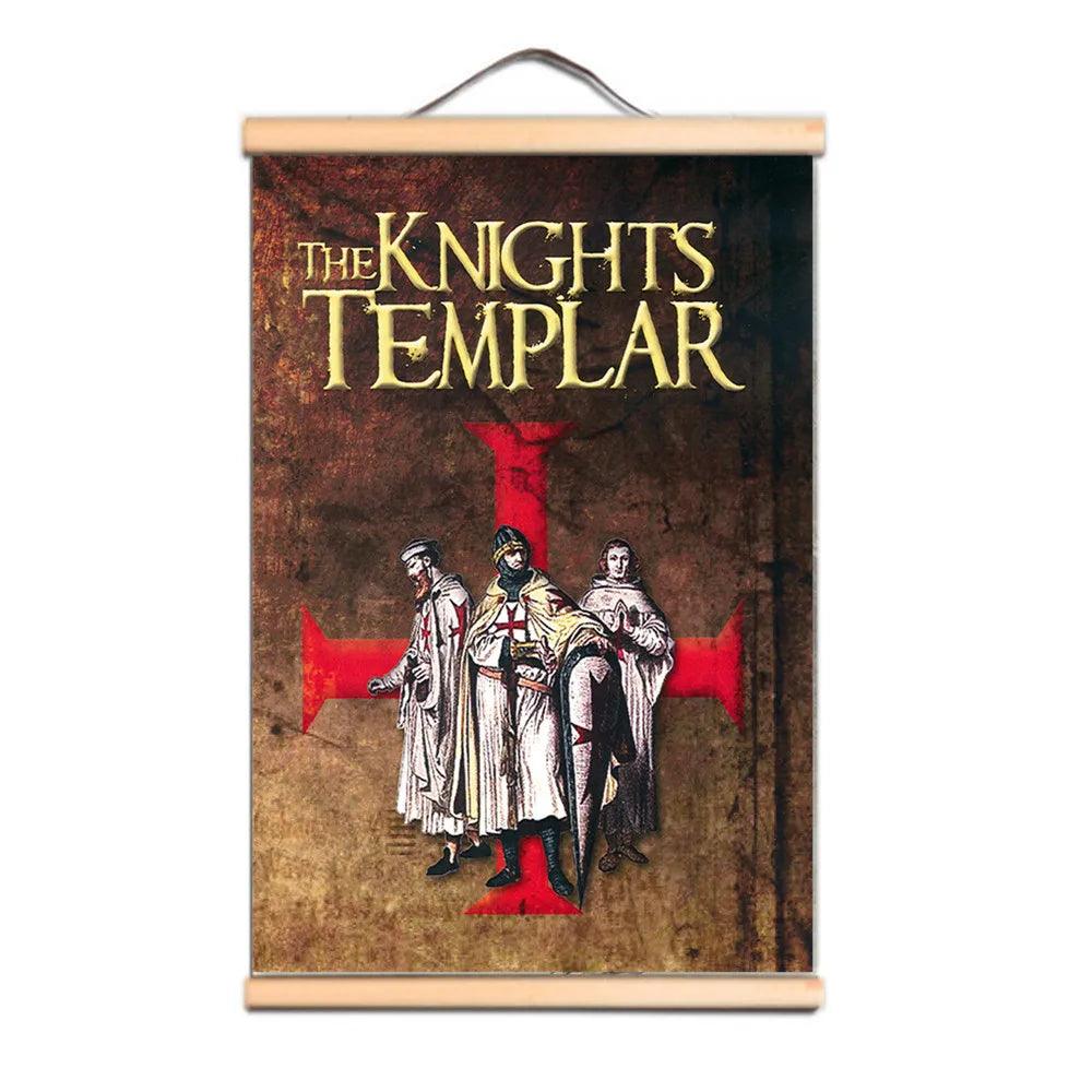 Knights Templar European Crusader Banner Ziggy's Pop Toy Shoppe