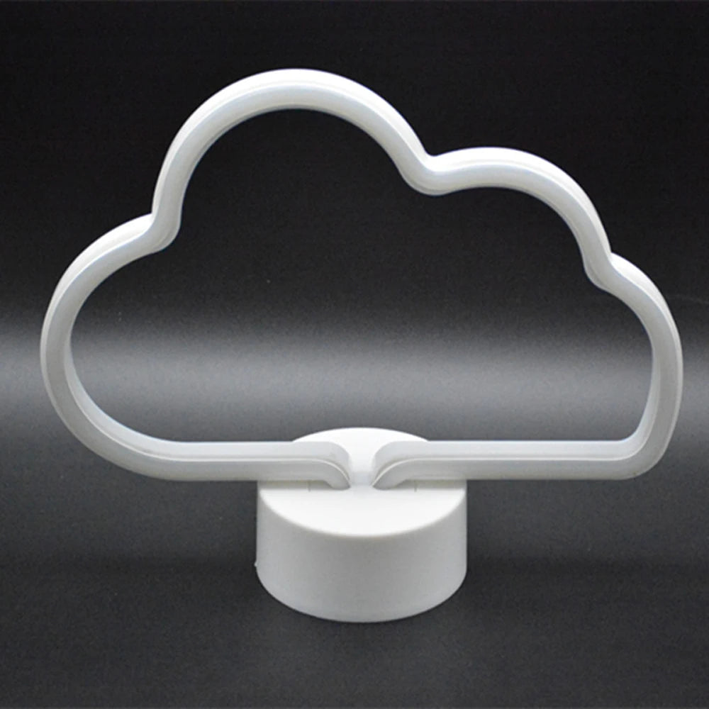 LED Neon Cloud Night Light Ziggy's Pop Toy Shoppe