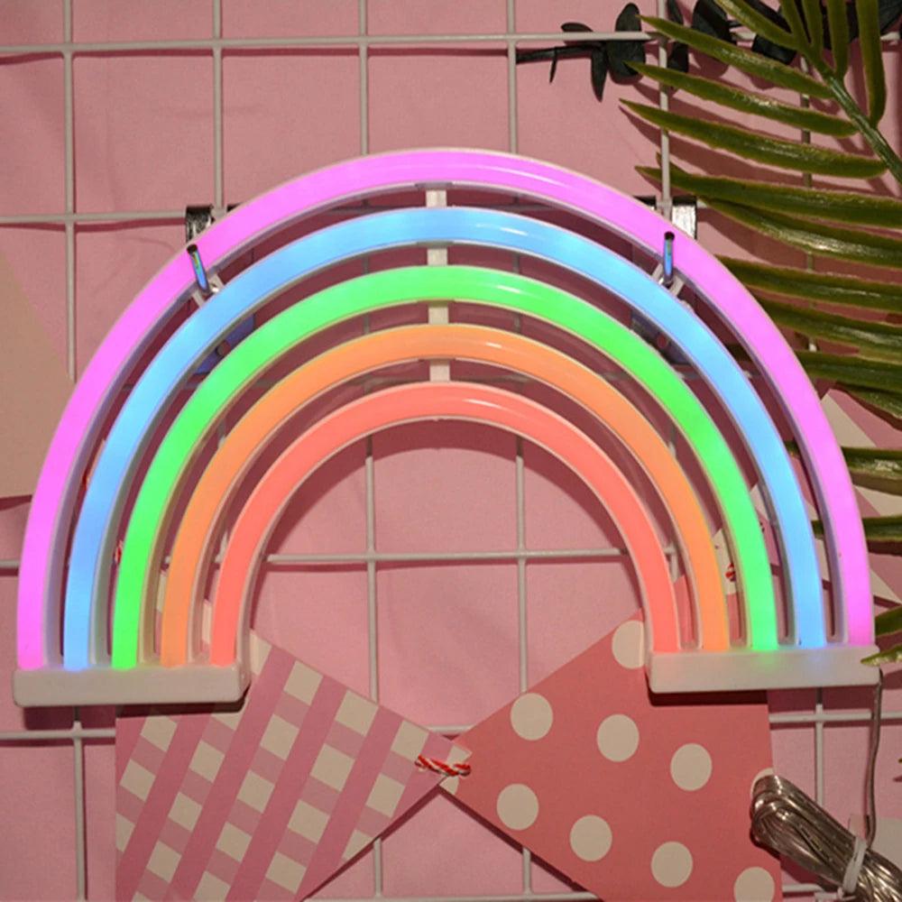 LED Neon Rainbow Night Light Ziggy's Pop Toy Shoppe