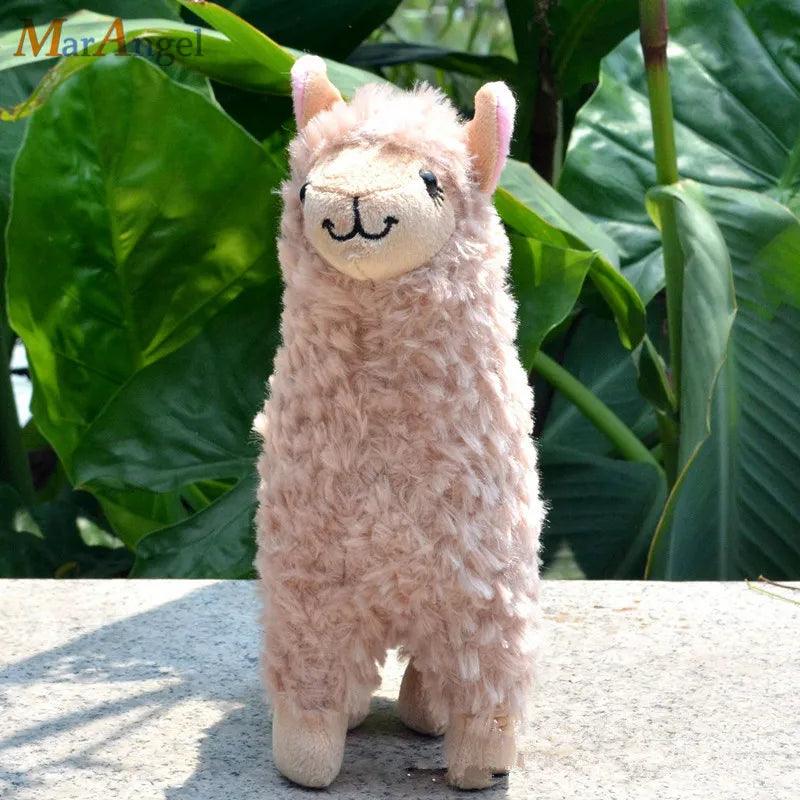 Lovely 23cm White Alpaca Llama Plush Toys Ziggy's Pop Toy Shoppe