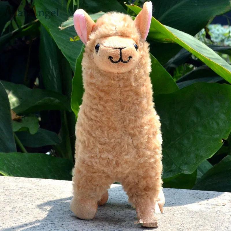 Lovely 23cm White Alpaca Llama Plush Toys Ziggy's Pop Toy Shoppe