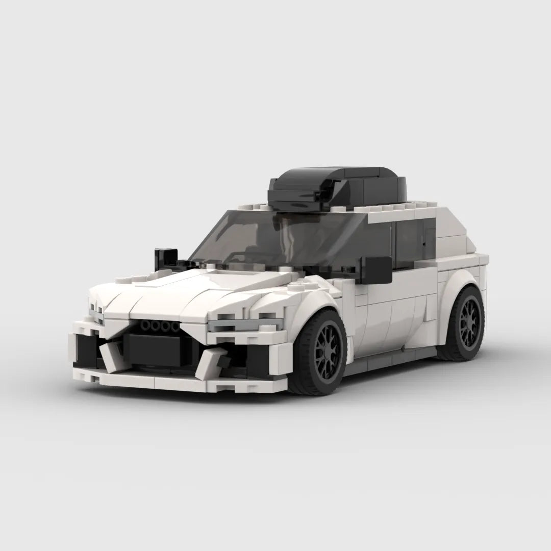 MOC Audi RS6 Racer Building Blocks Ziggy's Pop Toy Shoppe