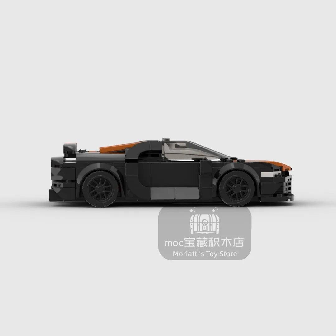 MOC Bugatti Chiron Building Blocks Ziggy's Pop Toy Shoppe