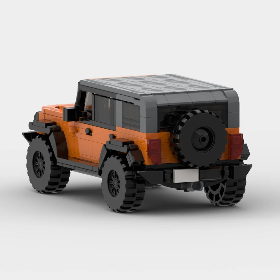 MOC Ford Bronco Utility Vehicle Building Blocks Ziggy's Pop Toy Shoppe