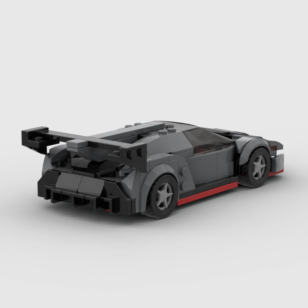 MOC Lamborghini Poison Racing Car Building Blocks Ziggy's Pop Toy Shoppe