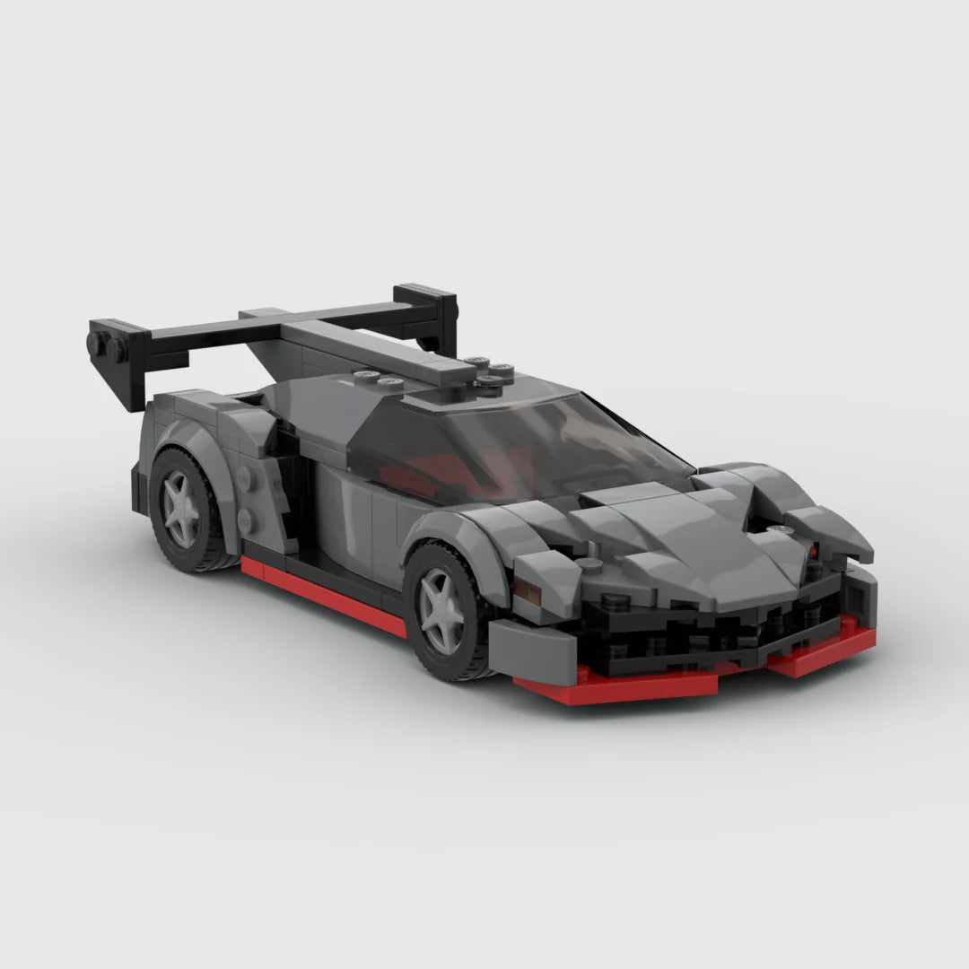 MOC Lamborghini Poison Racing Car Building Blocks Ziggy's Pop Toy Shoppe
