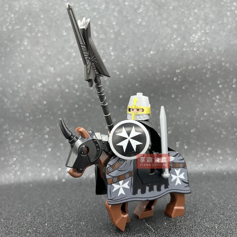 MOC Medieval Teutonic Knights Building Block Mini Action Figures Ziggy's Pop Toy Shoppe