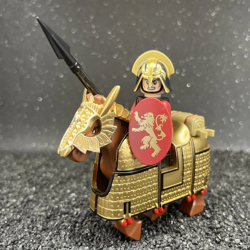 MOC Medieval Teutonic Knights Building Block Mini Action Figures Ziggy's Pop Toy Shoppe