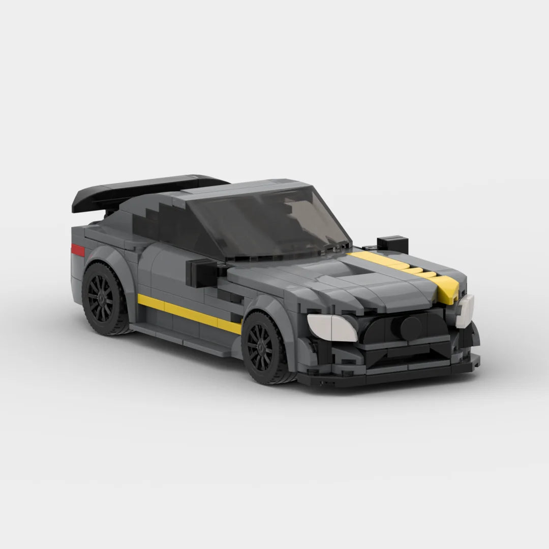 MOC Mercedes Benz AMG GTR Racing Car Building Blocks Ziggy's Pop Toy Shoppe