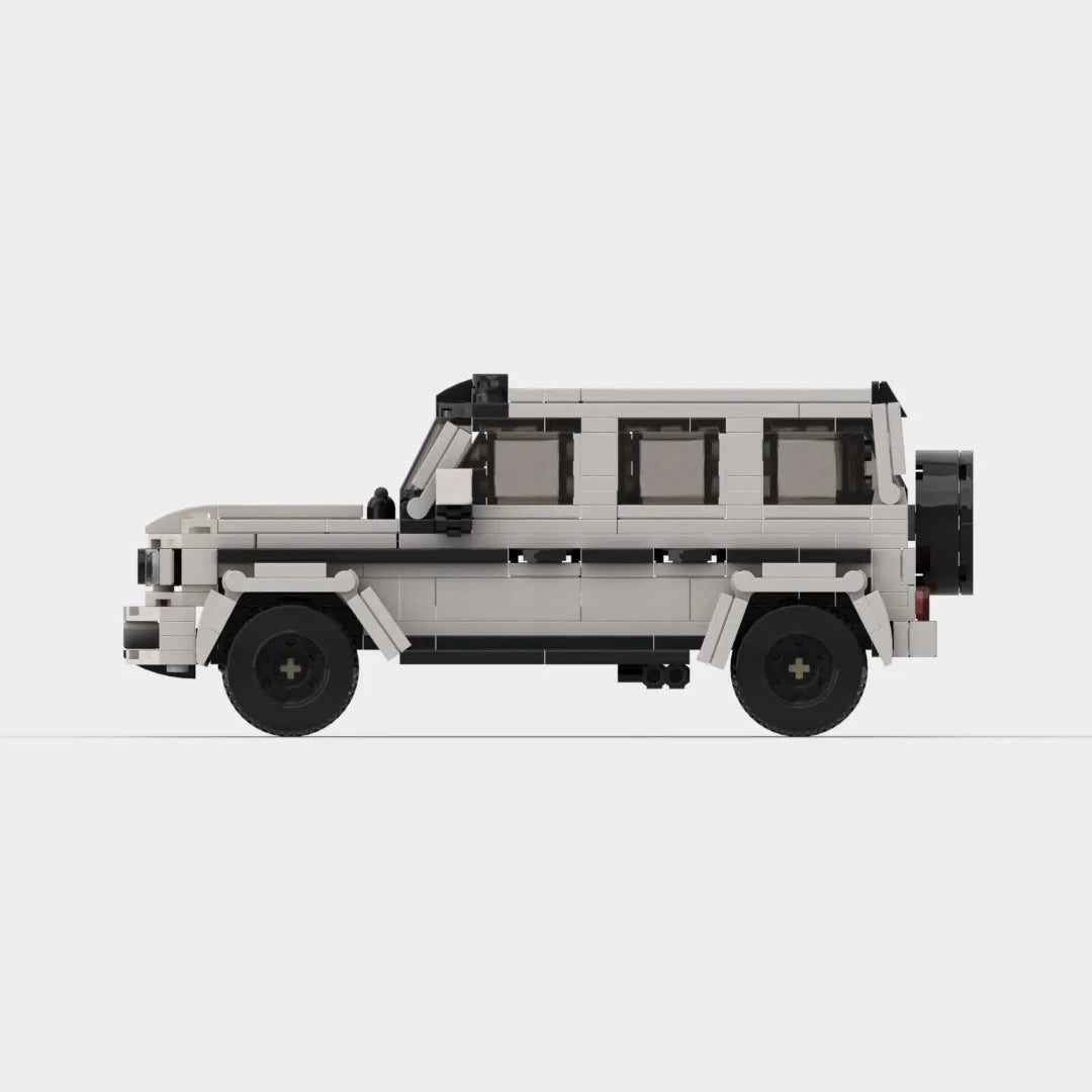 MOC Mercedes Benz Mansory G63 Armored Vehicle Building Blocks Ziggy's Pop Toy Shoppe