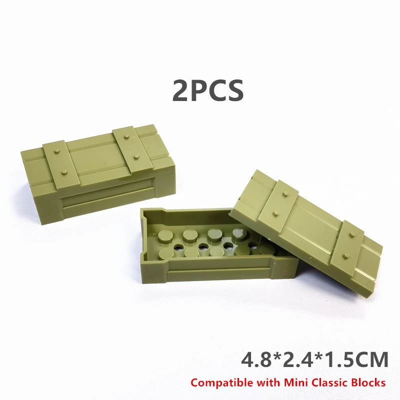 MOC Military Container Blocks Bricks Models Ziggy's Pop Toy Shoppe