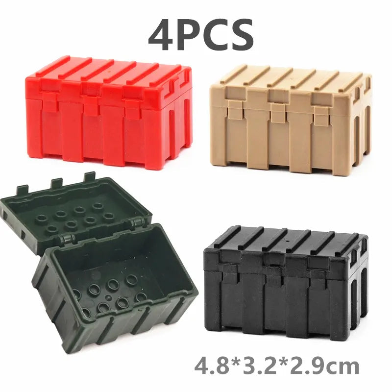 MOC Military Container Blocks Bricks Models Ziggy's Pop Toy Shoppe