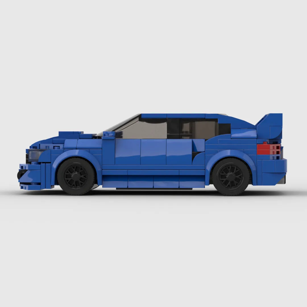 MOC Subaru JDM WRX STi Sports Car Building Blocks Ziggy's Pop Toy Shoppe