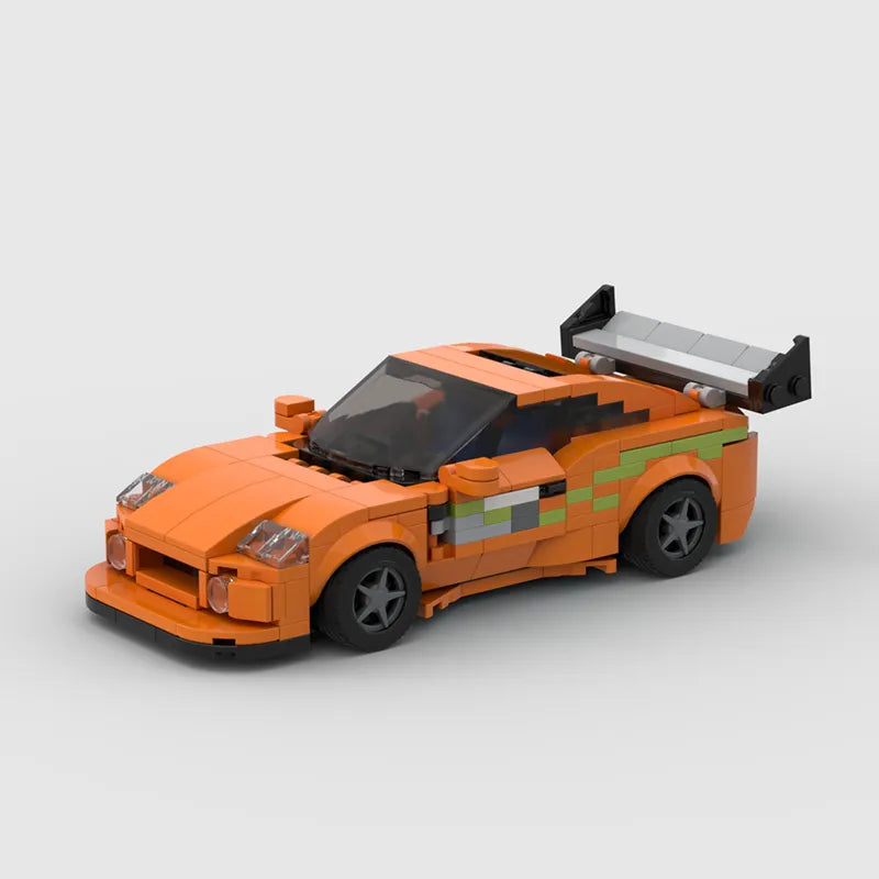 MOC Toyota Supra Racer Building Blocks Ziggy's Pop Toy Shoppe