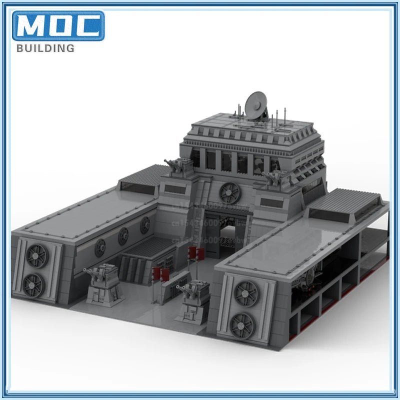MOC WW2 Sentry Tower Base Building Blocks Model Ziggy's Pop Toy Shoppe