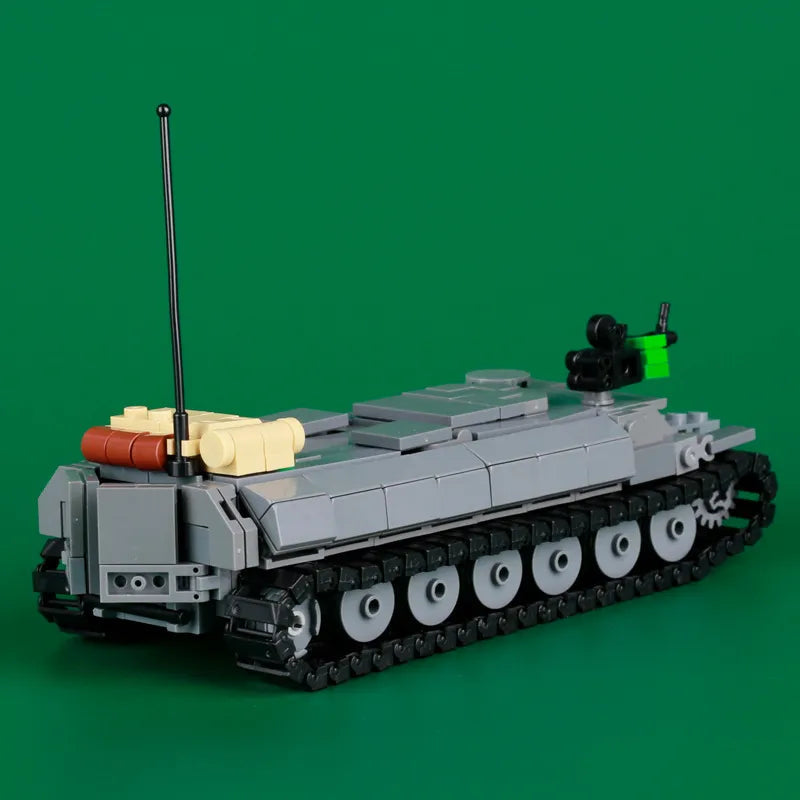 MOC WWII MT-LB Armored Transport Vehicle Building Block Model Ziggy's Pop Toy Shoppe