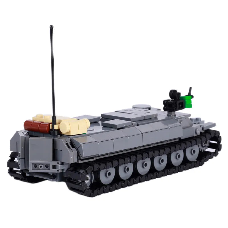 MOC WWII MT-LB Armored Transport Vehicle Building Block Model Ziggy's Pop Toy Shoppe