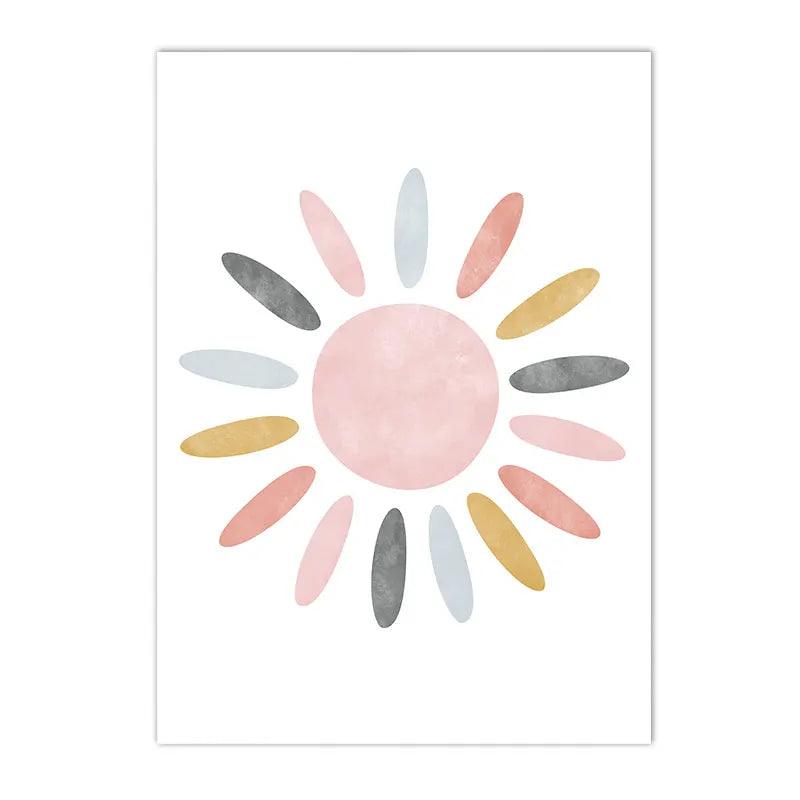 Nursery Cartoon Sun Painting Ziggy's Pop Toy Shoppe