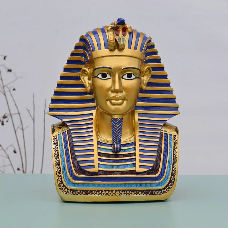 Pharaoh of Egypt King Tutankhamun Burial Mask Statues Ziggy's Pop Toy Shoppe