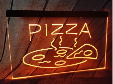 Pizza Cafe LED Neon Sign Ziggy's Pop Toy Shoppe