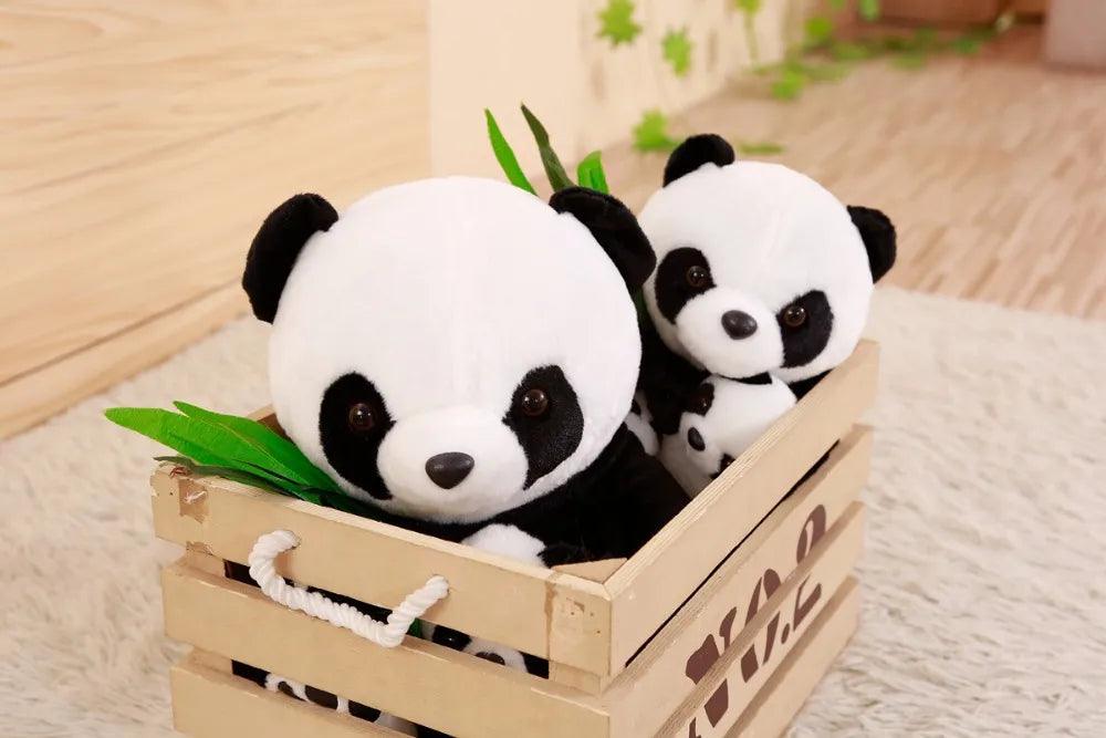 Plush Panda Mother and Son Toys Ziggy's Pop Toy Shoppe