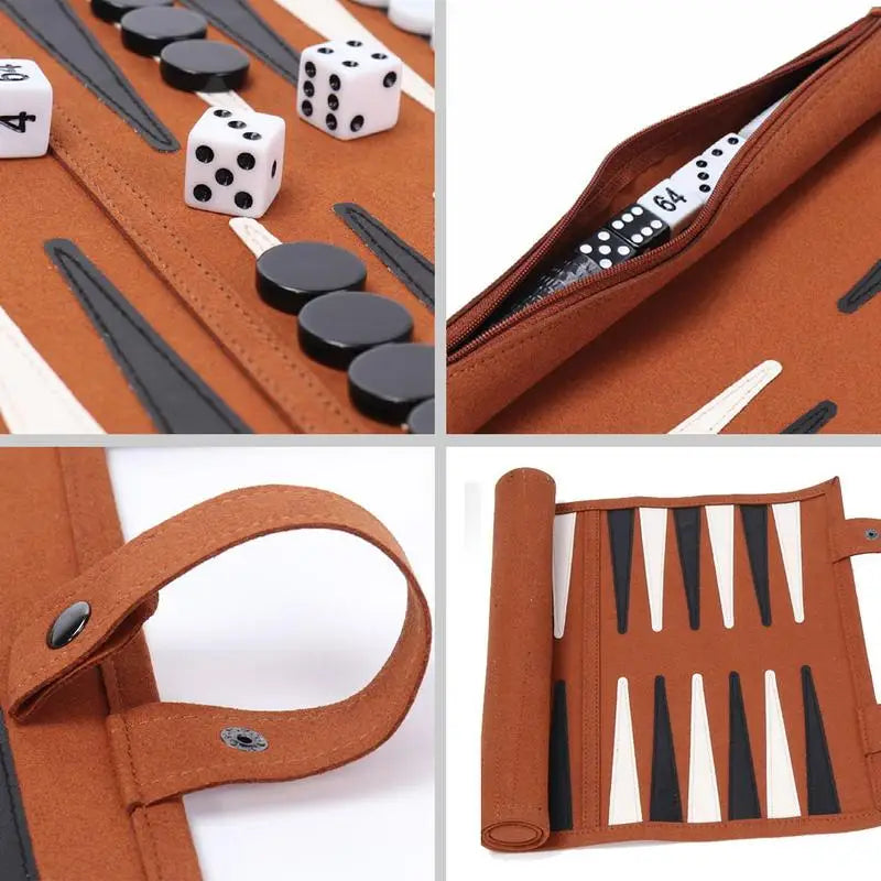 Portable Backgammon Sets Ziggy's Pop Toy Shoppe