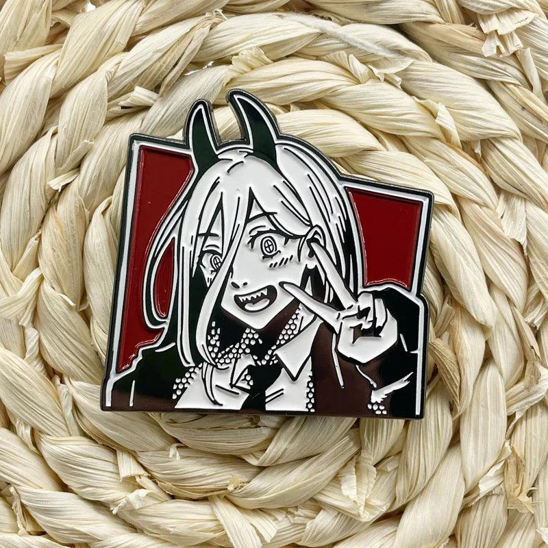 Manga Enamel Lapel Pin