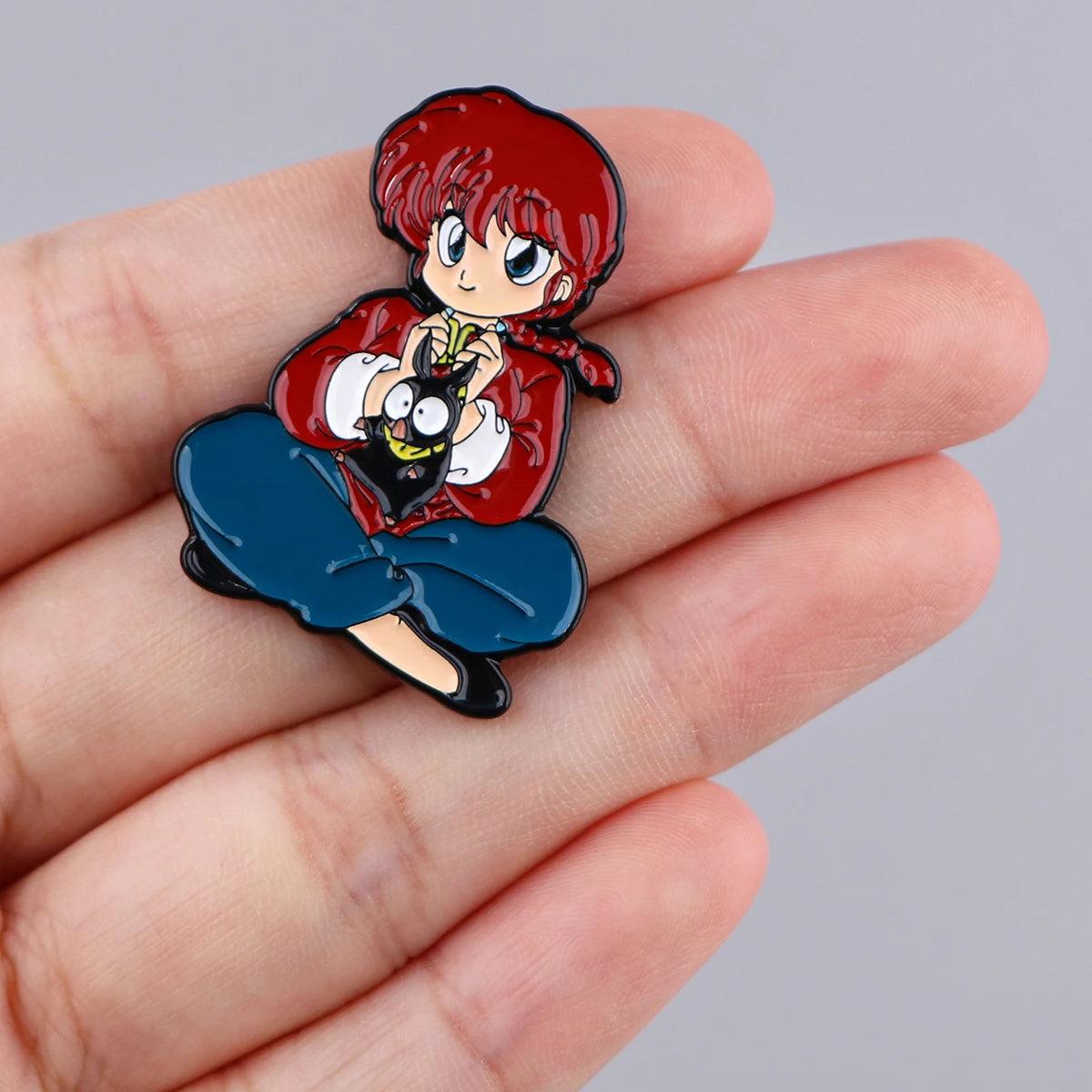 Japanese Anime Enamel Lapel Pin