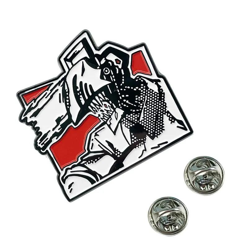 Manga Enamel Lapel Pin