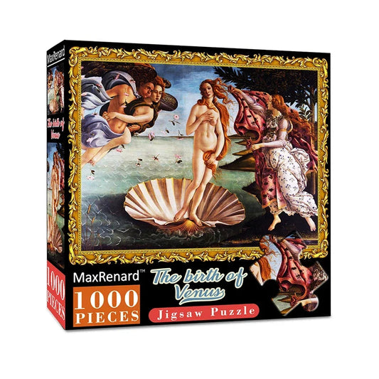 Sandro Botticelli The Birth of Venus Jigsaw Puzzle - 1000 Pieces Ziggy's Pop Toy Shoppe