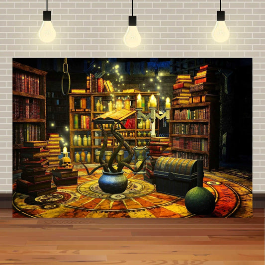 SeekPro Arcane Library Banner Ziggy's Pop Toy Shoppe