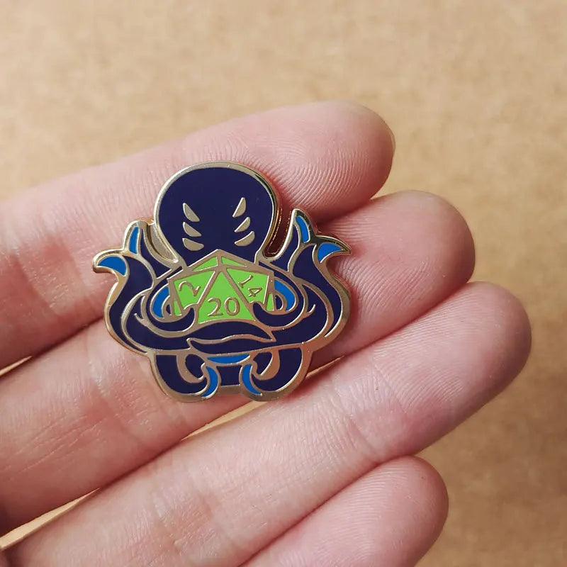 RPG Gamer Enamel Pins