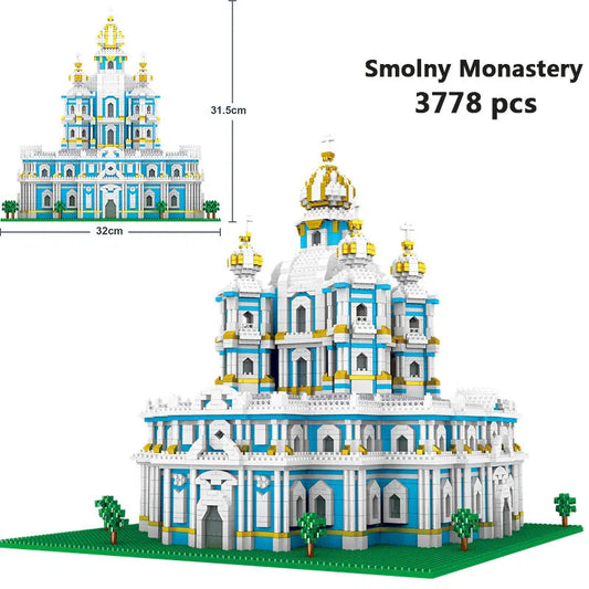 Smolny Monastery Building Block Model Ziggy's Pop Toy Shoppe