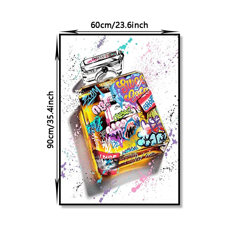 Street Graffiti Pop Art Arm Wrestle Canvas Ziggy's Pop Toy Shoppe