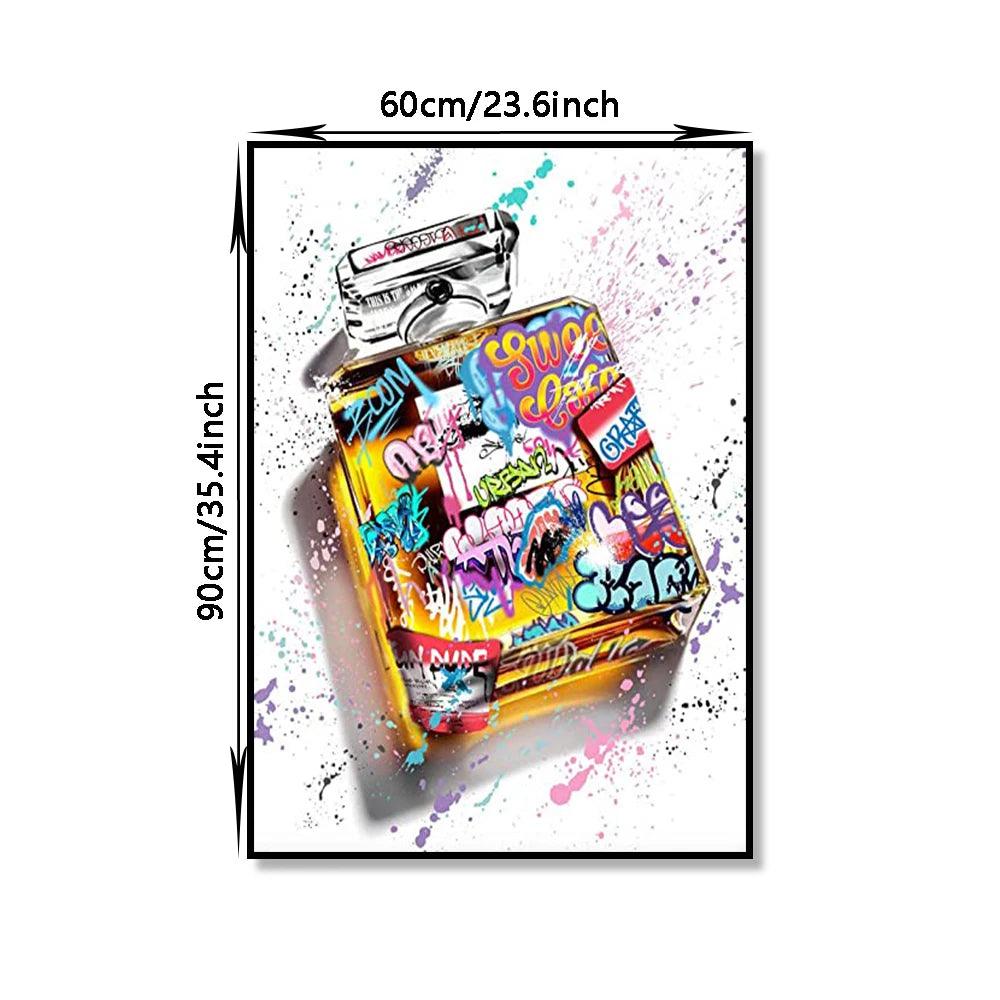 Street Graffiti Pop Art Hamburger Canvas Ziggy's Pop Toy Shoppe