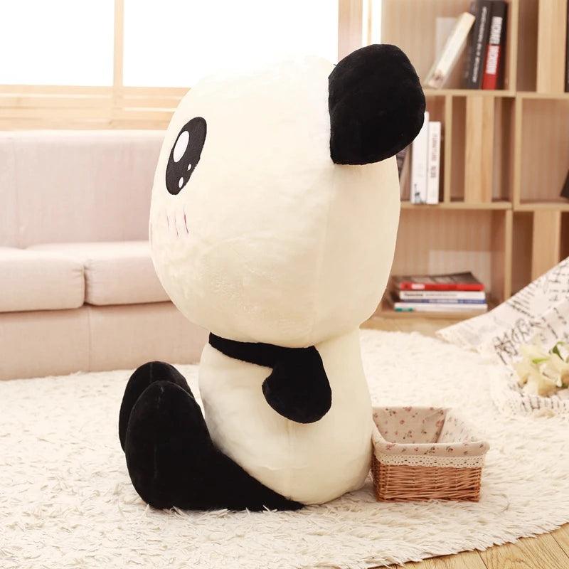 Super Kawaii Big Head Panda Plush Toy Ziggy's Pop Toy Shoppe